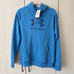 Under Armour Rival Fleece Big Glitter Logo Hoodie